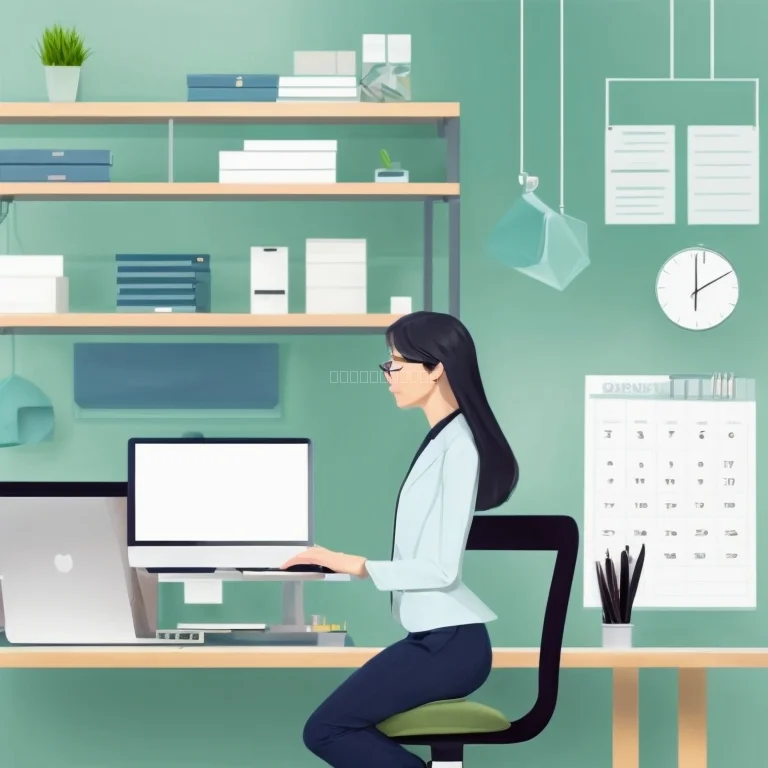 Person organisiert ihren Tagesplan mit digitalen Tools